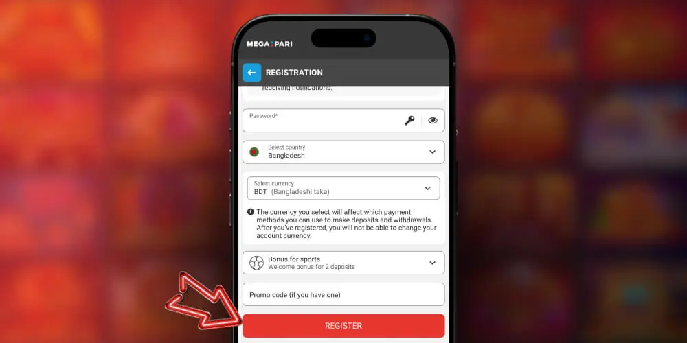 confirm your registration process